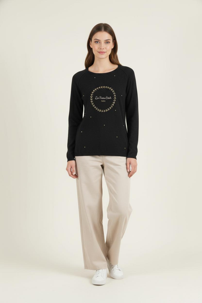 Pull Gris - Taille S/36 de la marque La Petite Etoile | PARAD84598 - Vendu par Paradigme - Image 1