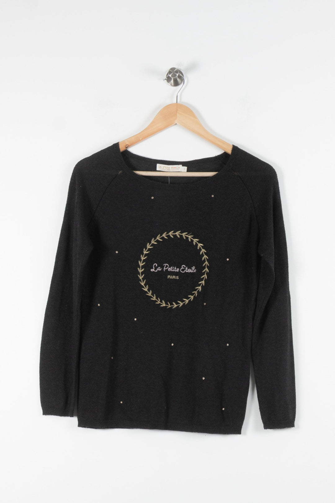 Pull Gris - Taille S/36 de la marque La Petite Etoile | PARAD84598 - Vendu par Paradigme - Image 2