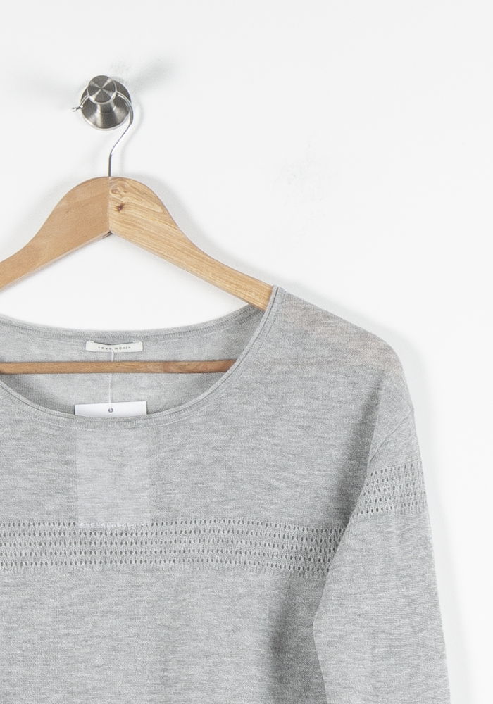 Pull Gris - Taille S/36 de la marque IKKS | PARAD84602 - Vendu par Paradigme - Image 3