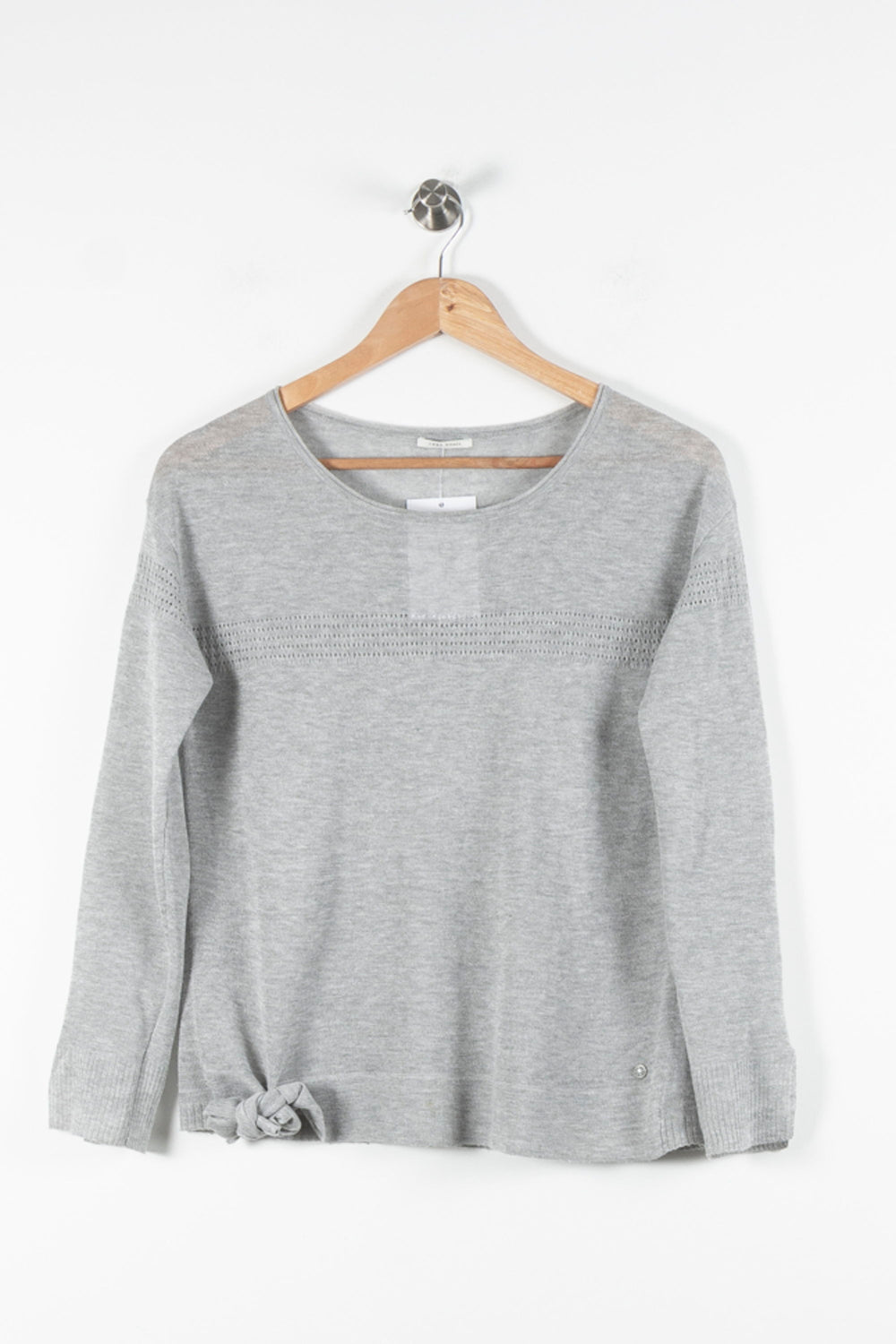 Pull Gris - Taille S/36 de la marque IKKS | PARAD84602 - Vendu par Paradigme - Image 2