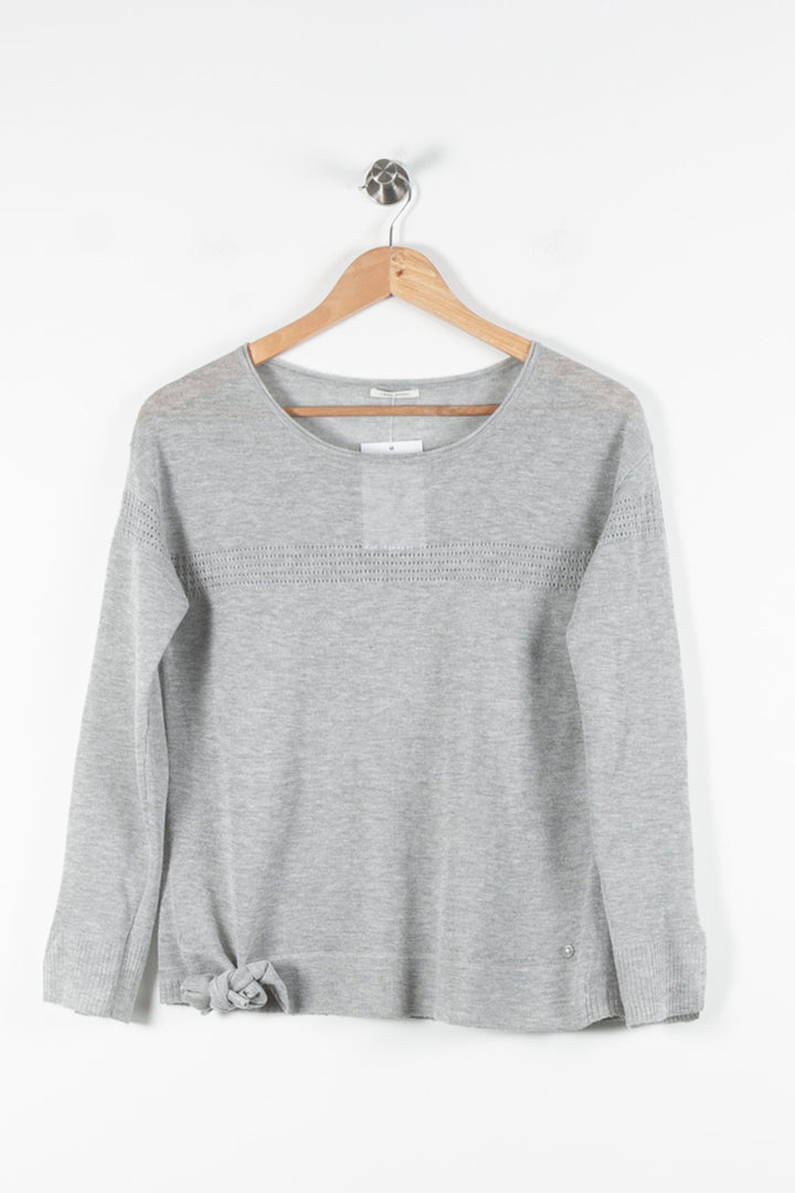 Pull Gris - Taille S/36 de la marque IKKS | PARAD84602 - Vendu par Paradigme - Image 2