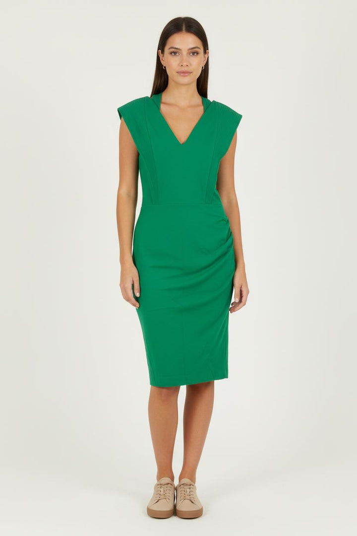 Robe Courte Verte - Taille S/36 de la marque ba&sh | PARAD84604 - Vendu par Paradigme - Image 1