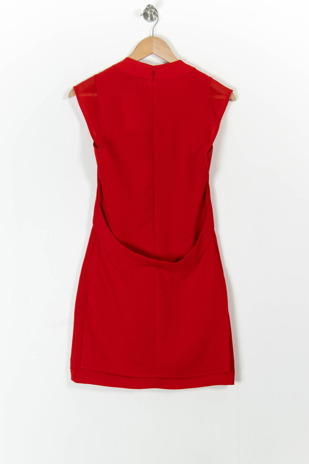 Robe Courte Rouge - Taille S/36 de la marque The Kooples | PARAD84605 - Vendu par Paradigme - Image 4