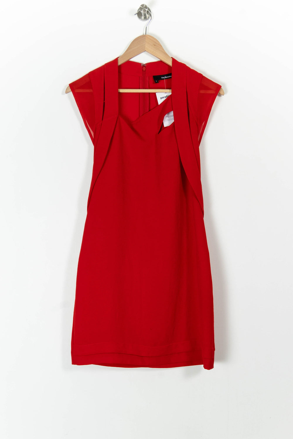 Robe Courte Rouge - Taille S/36 de la marque The Kooples | PARAD84605 - Vendu par Paradigme - Image 2