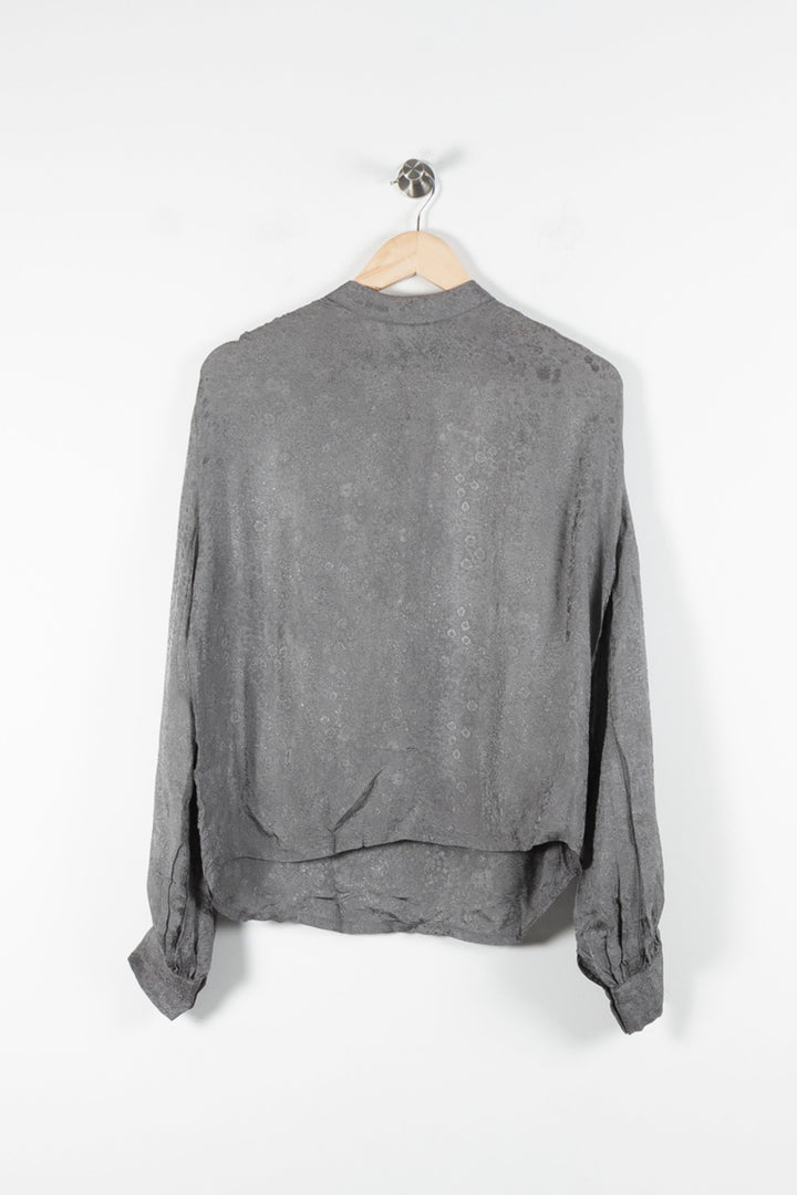 Blouse Grise - Taille S/36 de la marque Modetrotter | PARAD84610 - Vendu par Paradigme - Image 4