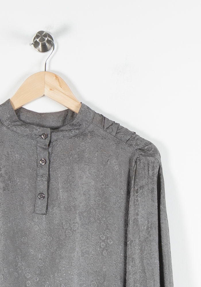 Blouse Grise - Taille S/36 de la marque Modetrotter | PARAD84610 - Vendu par Paradigme - Image 3