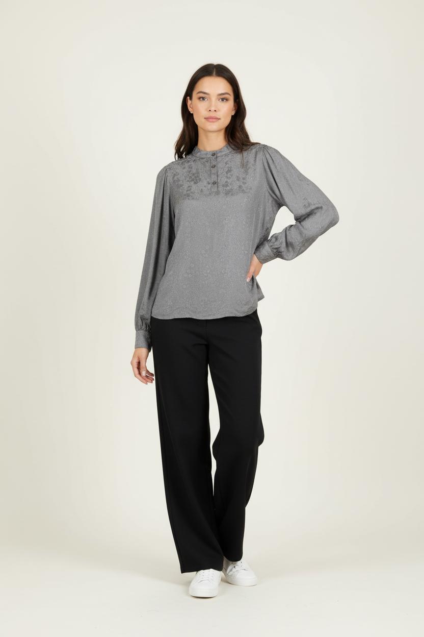 Blouse Grise - Taille S/36 de la marque Modetrotter | PARAD84610 - Vendu par Paradigme - Image 1