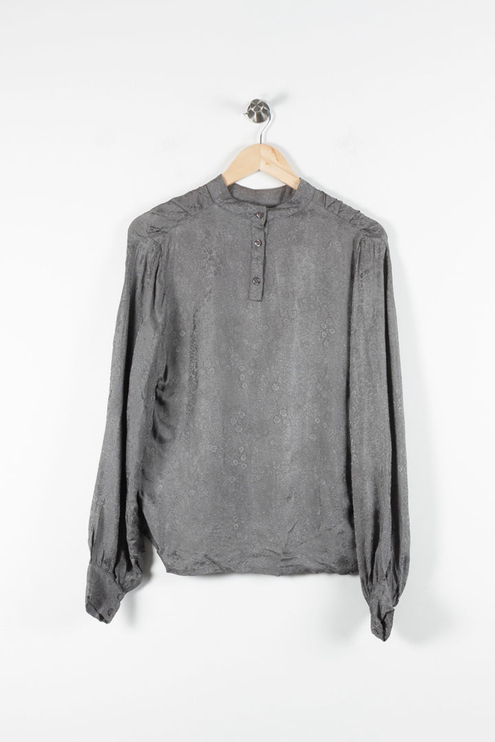 Blouse Grise - Taille S/36 de la marque Modetrotter | PARAD84610 - Vendu par Paradigme - Image 2