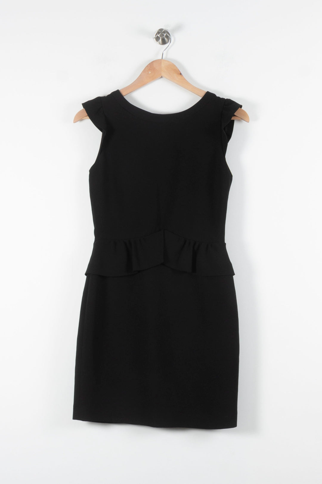 Robe Droite Noire - Taille S/36 de la marque Sandro | PARAD84611 - Vendu par Paradigme - Image 2