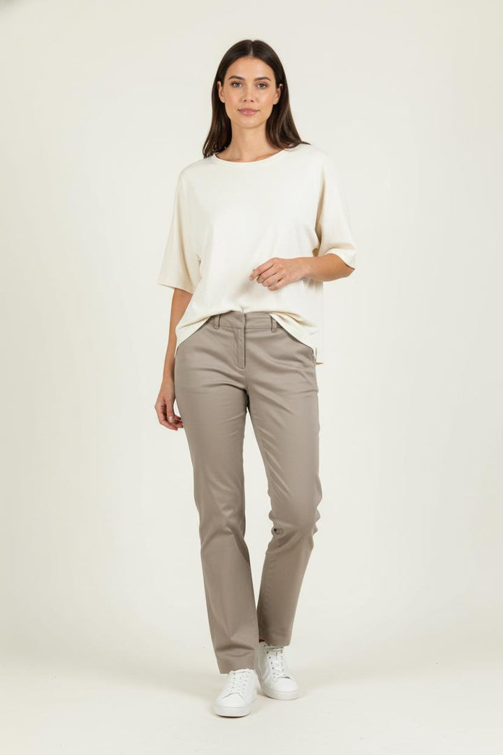 Pantalon Beige - Taille S/36 de la marque Caroll | PARAD84615 - Vendu par Paradigme - Image 1
