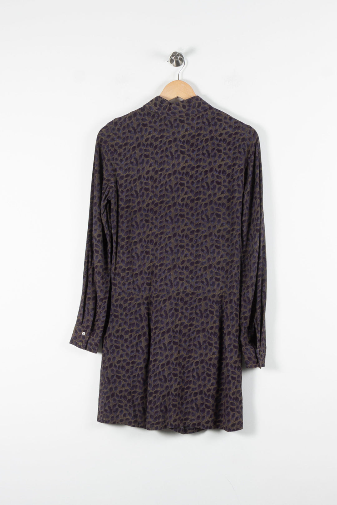 Robe Chemise Bleue et Noire - Taille XS/34 de la marque Comptoir des Cotonniers | PARAD84617 - Vendu par Paradigme - Image 4