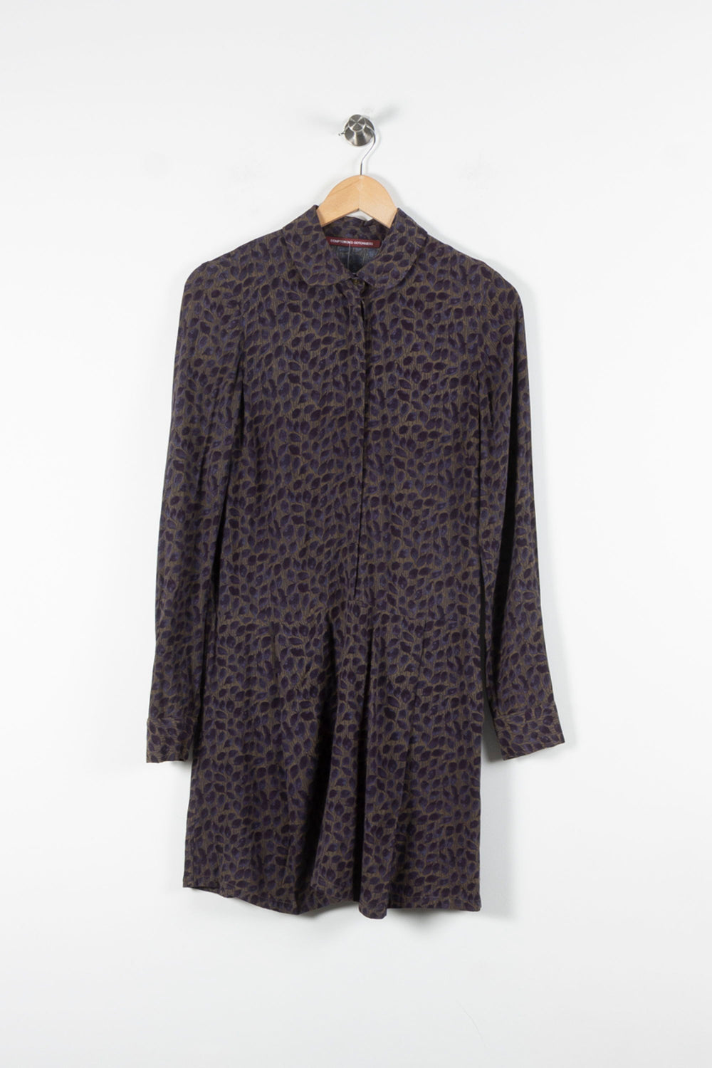 Robe Chemise Bleue et Noire - Taille XS/34 de la marque Comptoir des Cotonniers | PARAD84617 - Vendu par Paradigme - Image 2
