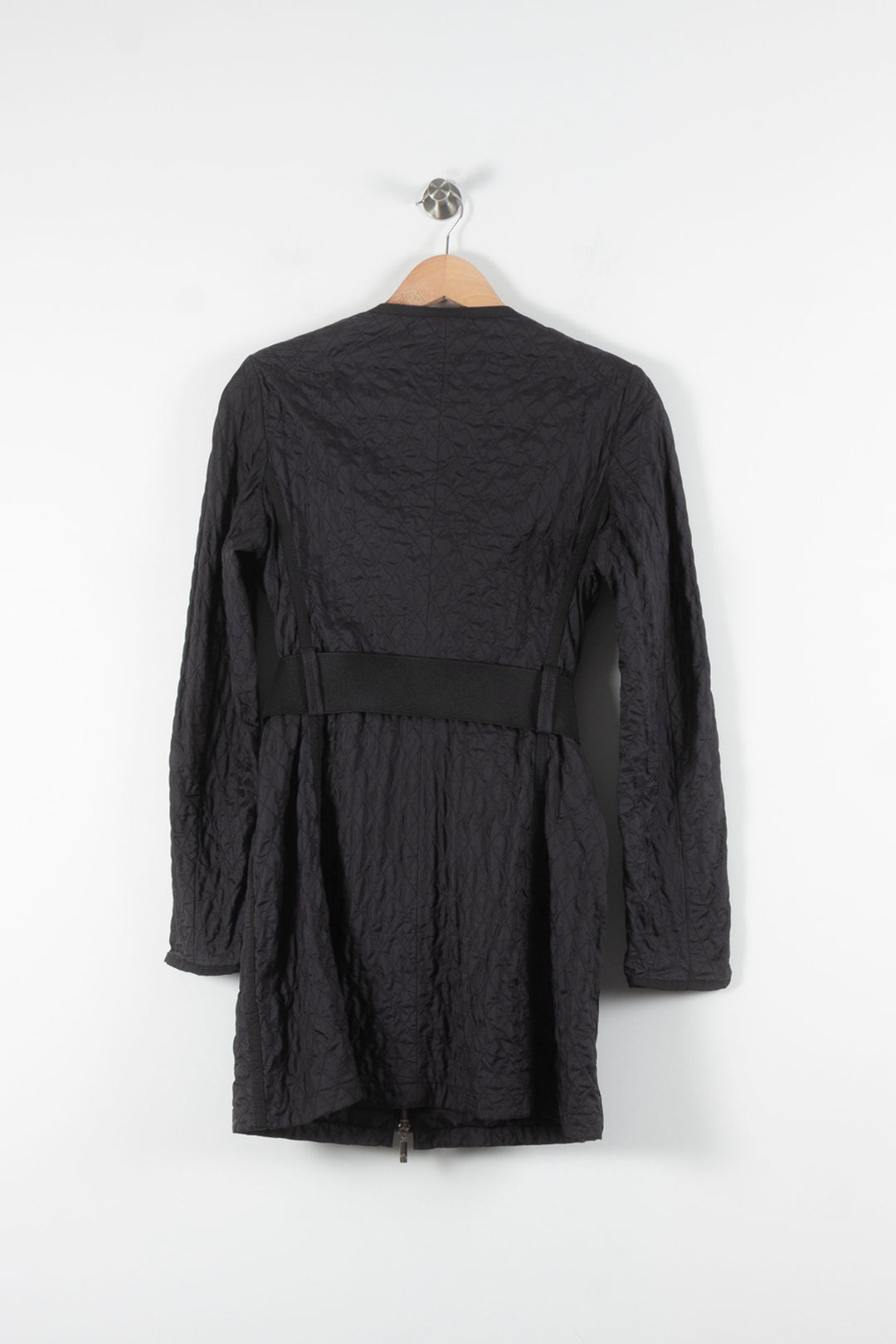 Doudoune Longue Noire - Taille S/36 de la marque Moncler | PARAD84623 - Vendu par Paradigme - Image 4