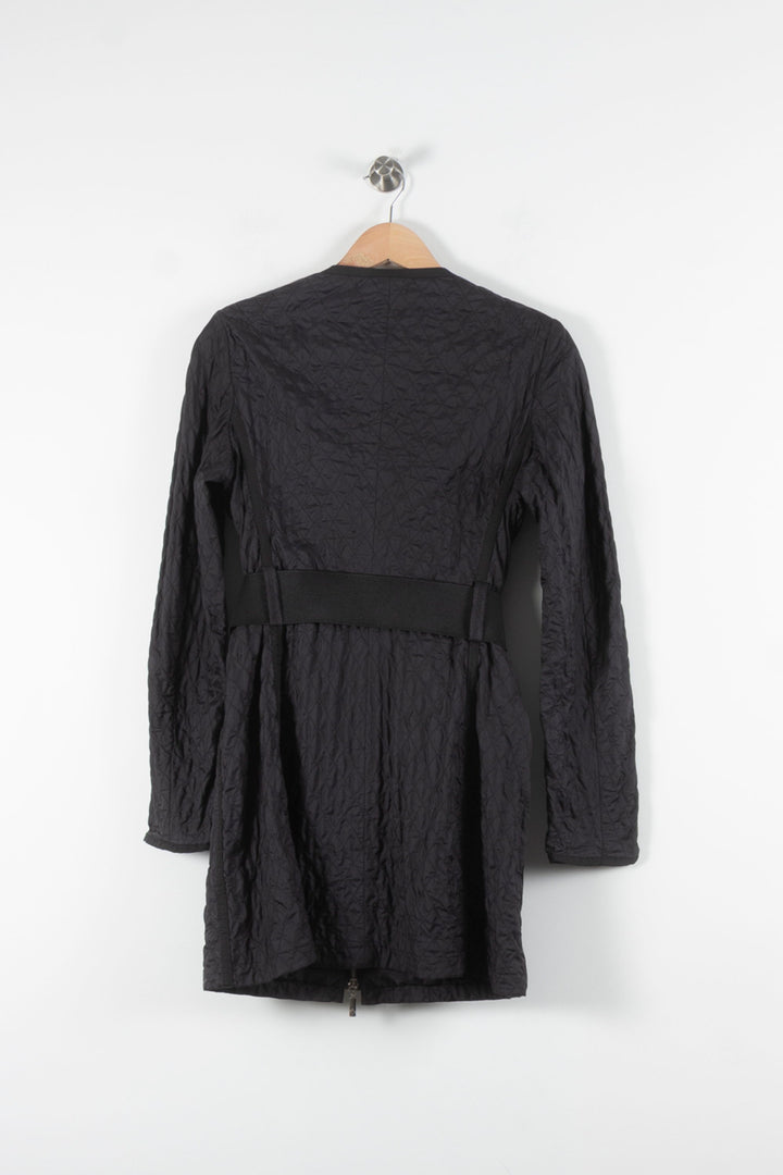 Doudoune Longue Noire - Taille S/36 de la marque Moncler | PARAD84623 - Vendu par Paradigme - Image 4
