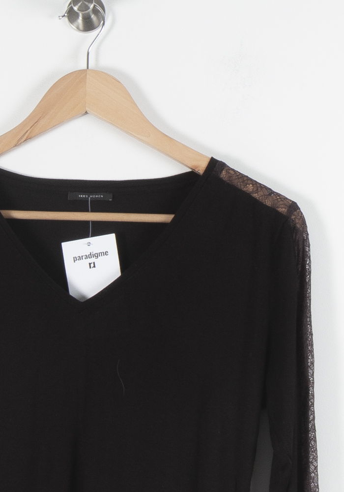 Tunique Noire - Taille S/36 de la marque IKKS | PARAD84626 - Vendu par Paradigme - Image 3