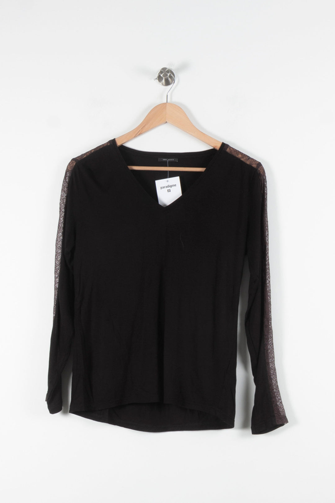 Tunique Noire - Taille S/36 de la marque IKKS | PARAD84626 - Vendu par Paradigme - Image 2