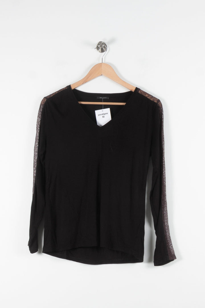 Tunique Noire - Taille S/36 de la marque IKKS | PARAD84626 - Vendu par Paradigme - Image 2