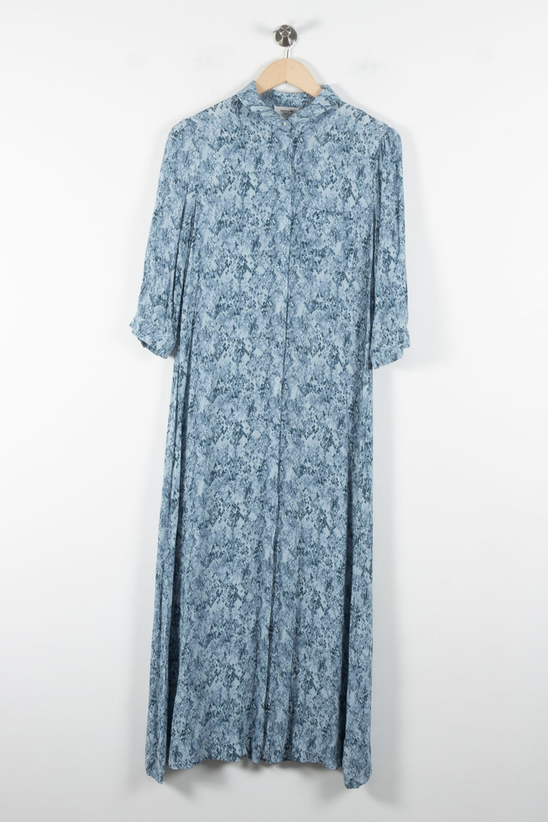 Robe Chemise Bleue - Taille S/36 de la marque Grace & Mila | PARAD84635 - Vendu par Paradigme - Image 2