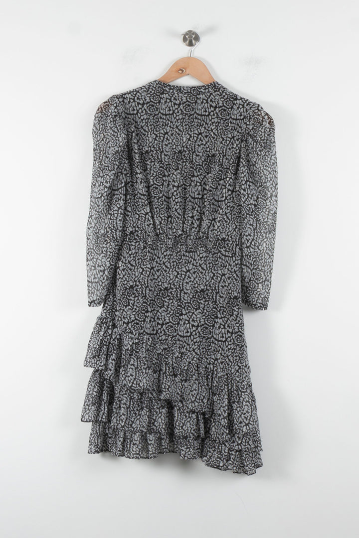 Robe Courte Noire et Grise - Taille S/36 de la marque Suncoo | PARAD84638 - Vendu par Paradigme - Image 4