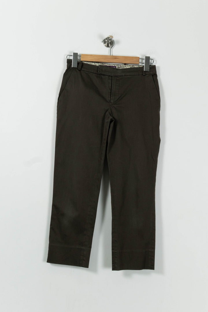 Pantalon Marron - Taille S/36 de la marque One Step | PARAD84643 - Vendu par Paradigme - Image 2