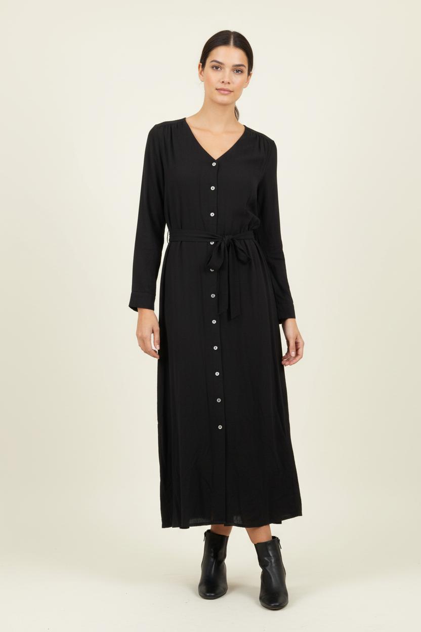 Robe Longue Noire - Taille M/38 de la marque Karl Marc John | PARAD84648 - Vendu par Paradigme - Image 1
