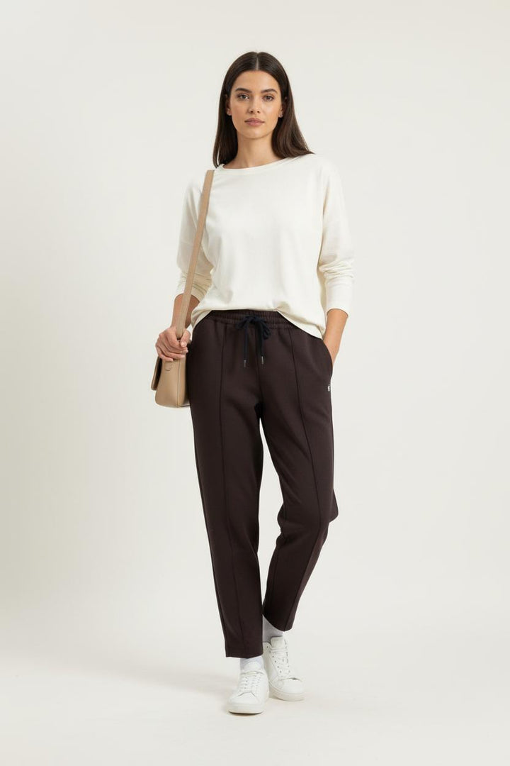 Pantalon Marron - Taille L/40 de la marque La Fée Maraboutée | PARAD84649 - Vendu par Paradigme - Image 1