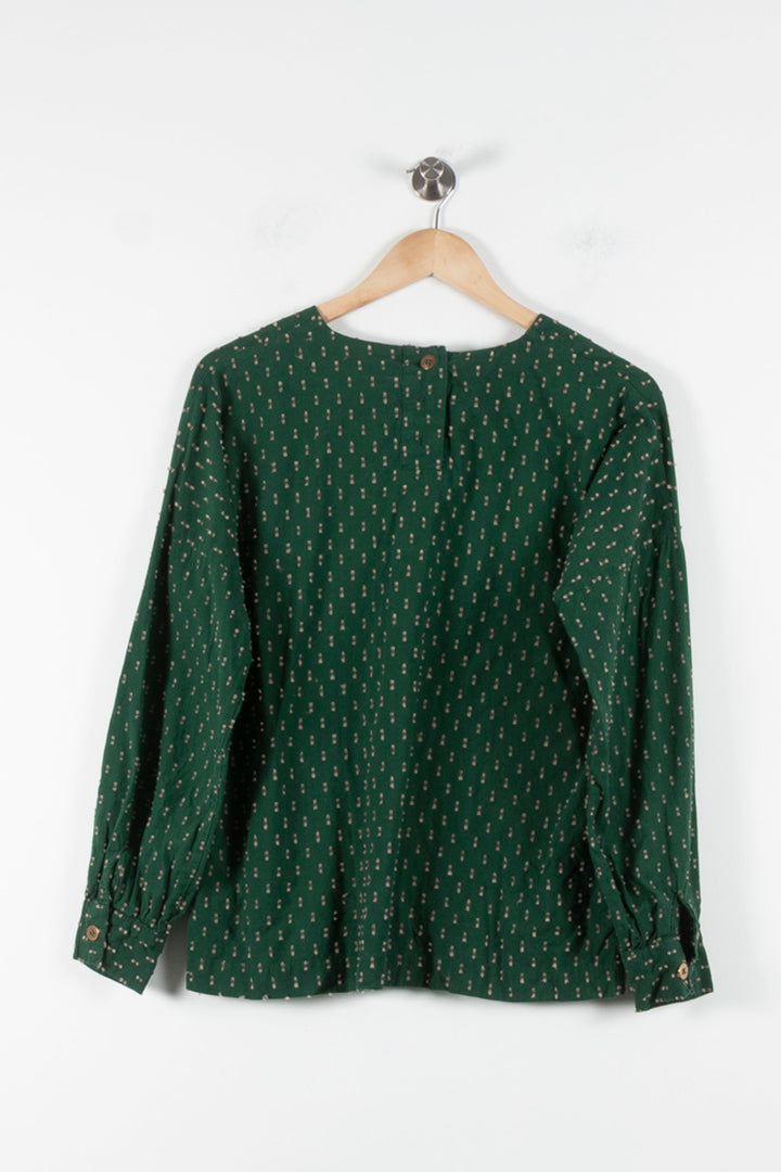 Blouse Verte - Taille M/38 de la marque Karl Marc John | PARAD84650 - Vendu par Paradigme - Image 4