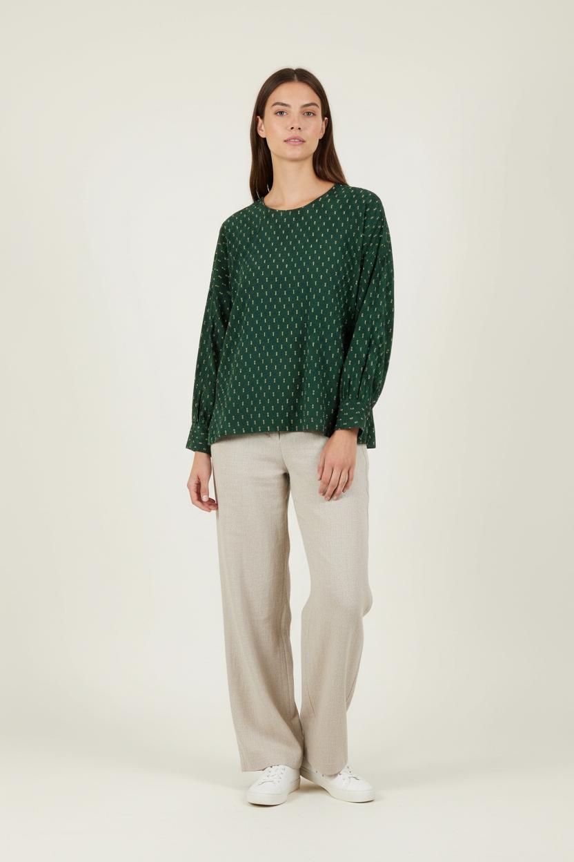 Blouse Verte - Taille M/38 de la marque Karl Marc John | PARAD84650 - Vendu par Paradigme - Image 1