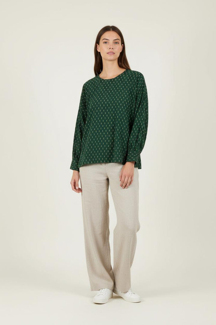 Blouse Verte - Taille M/38 de la marque Karl Marc John | PARAD84650 - Vendu par Paradigme - Image 1