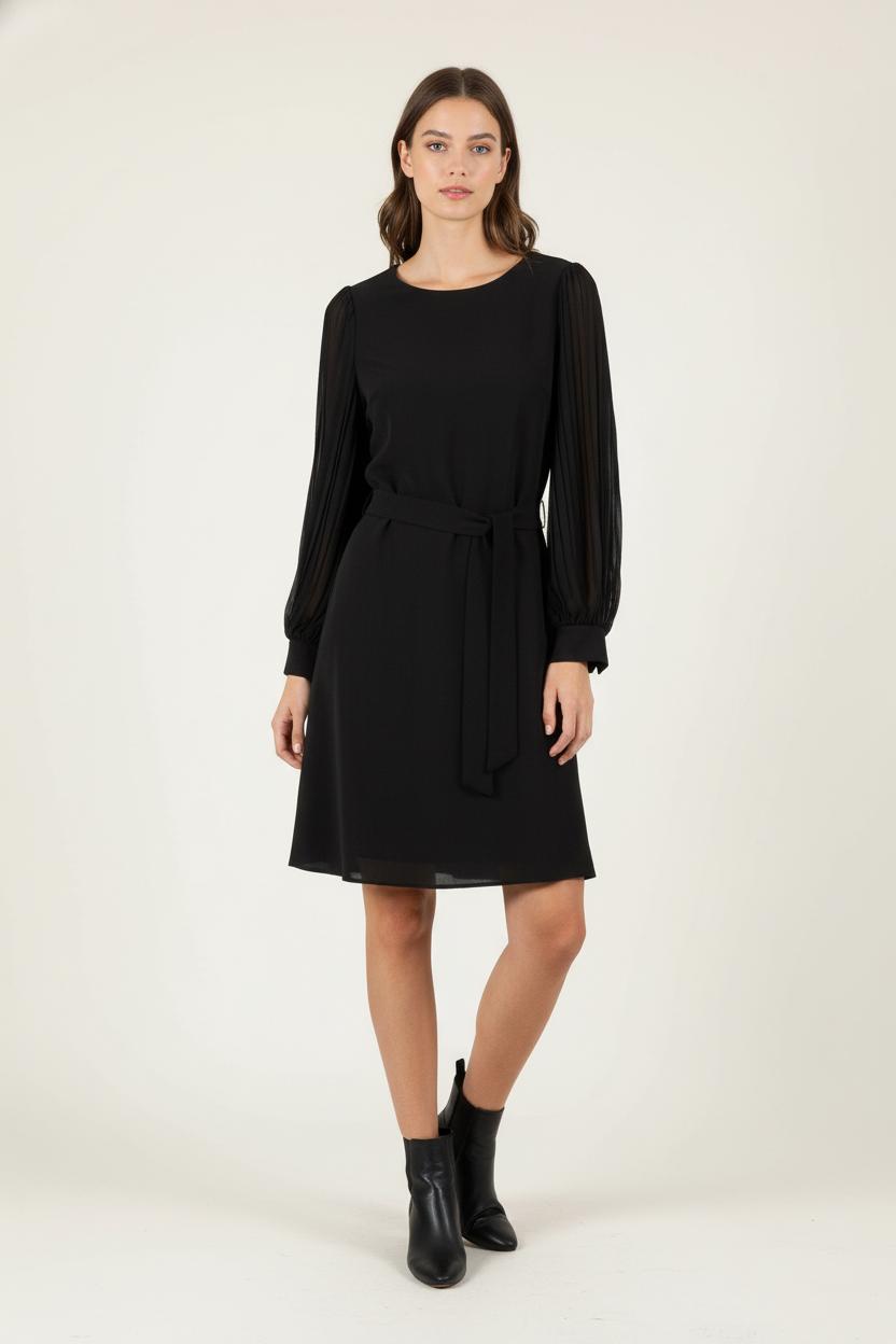 Robe Courte Noire - Taille M/38 de la marque Maison 123 | PARAD84652 - Vendu par Paradigme - Image 1