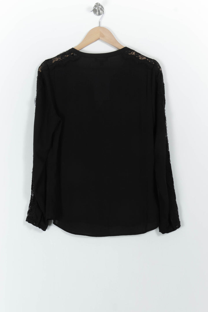 Blouse Noire - Taille M/38 de la marque Maison 123 | PARAD84653 - Vendu par Paradigme - Image 4