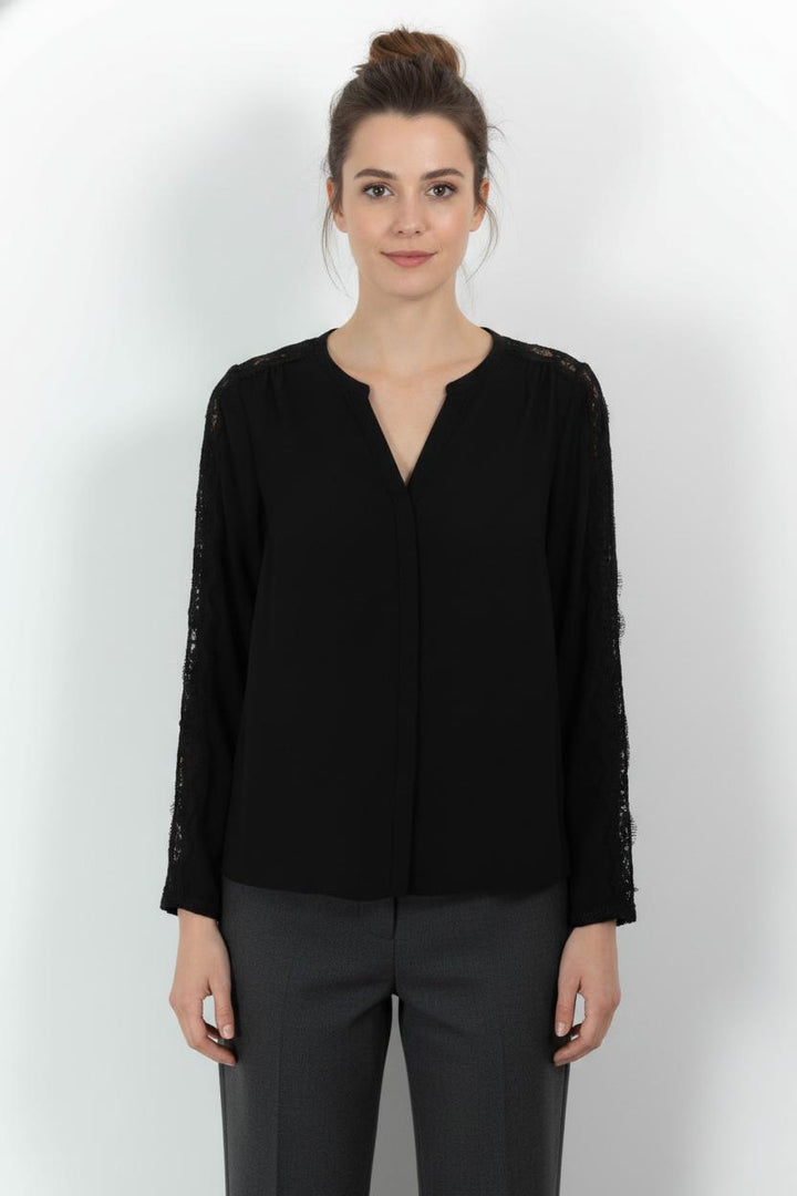 Blouse Noire - Taille M/38 de la marque Maison 123 | PARAD84653 - Vendu par Paradigme - Image 1