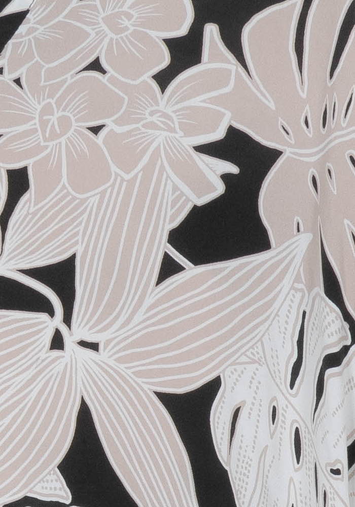 Blouse Noire et Beige - Taille XL/42 de la marque La Fée Maraboutée | PARAD84659 - Vendu par Paradigme - Image 3
