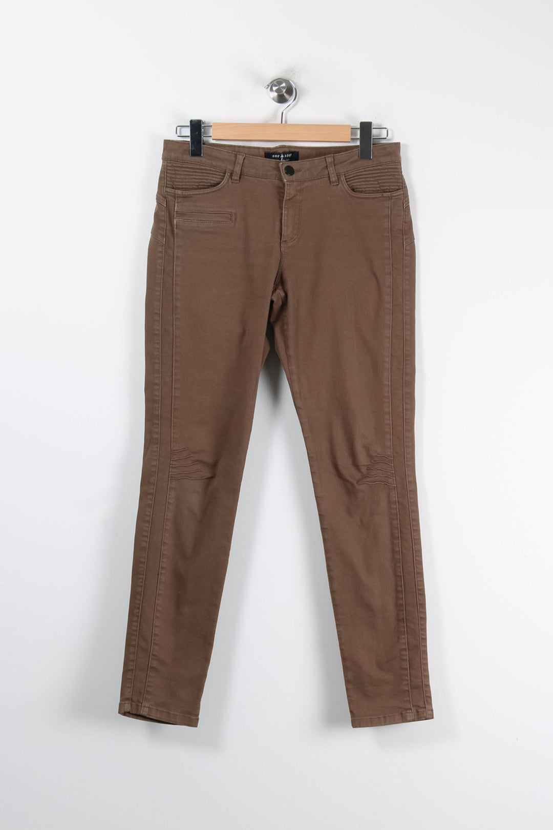 Jean Marron - Taille L/40 de la marque One Step | PARAD84664 - Vendu par Paradigme - Image 2