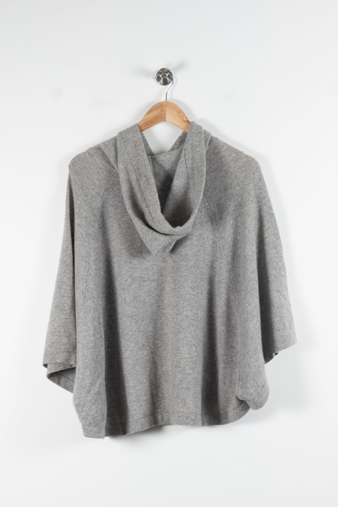 Poncho Gris - Taille M/38 de la marque Bérénice | PARAD84681 - Vendu par Paradigme - Image 4