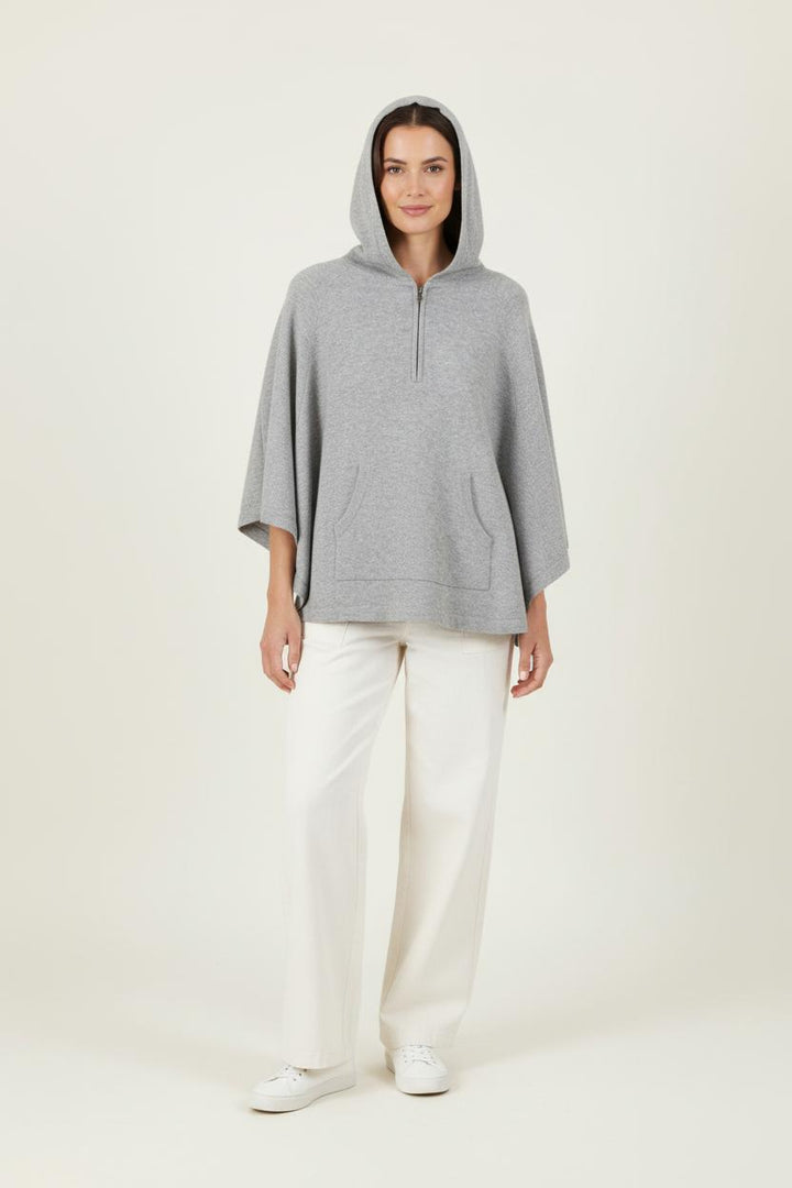 Poncho Gris - Taille M/38 de la marque Bérénice | PARAD84681 - Vendu par Paradigme - Image 1
