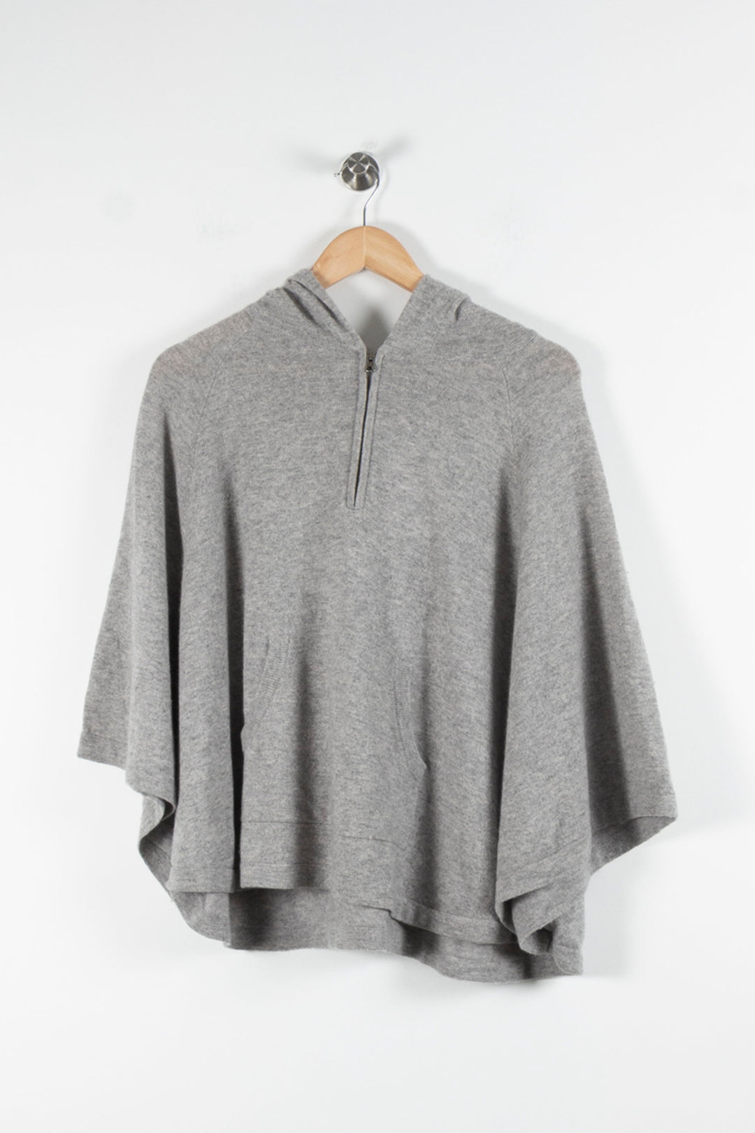 Poncho Gris - Taille M/38 de la marque Bérénice | PARAD84681 - Vendu par Paradigme - Image 2