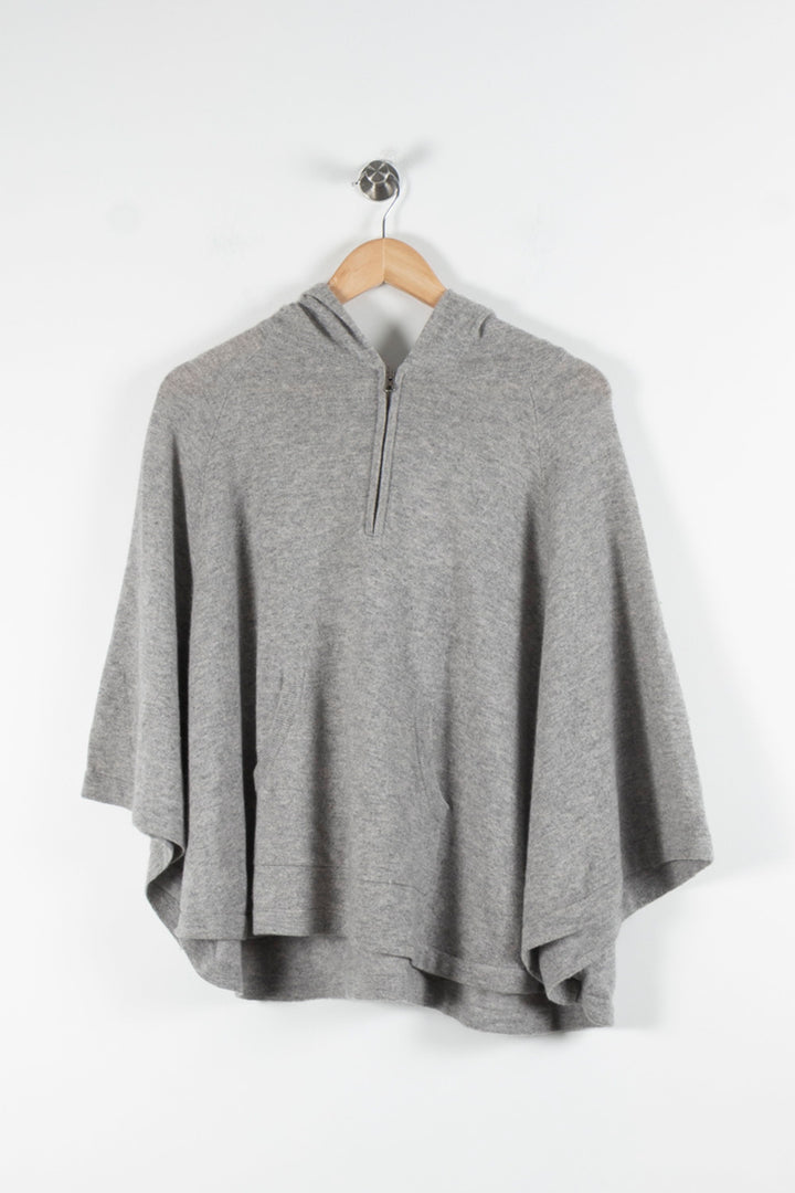 Poncho Gris - Taille M/38 de la marque Bérénice | PARAD84681 - Vendu par Paradigme - Image 2