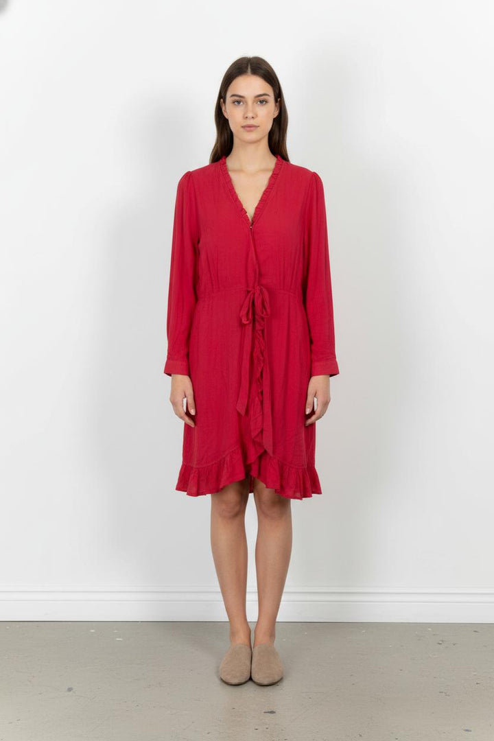 Robe Midi Rouge - Taille S/36 de la marque Karl Marc John | PARAD84690 - Vendu par Paradigme - Image 1