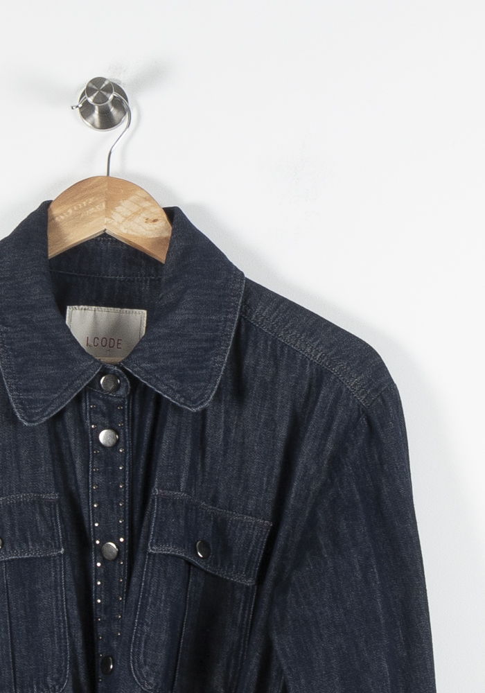 Veste en Jean Bleue - Taille XS/34 de la marque I.Code | PARAD84705 - Vendu par Paradigme - Image 3