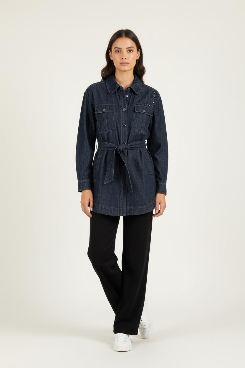 Veste en Jean Bleue - Taille XS/34 de la marque I.Code | PARAD84705 - Vendu par Paradigme - Image 1