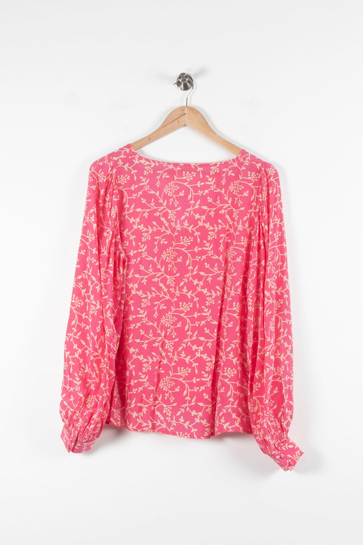 Blouse Rose et Blanche - Taille M/38 de la marque Sézane | PARAD84717 - Vendu par Paradigme - Image 4