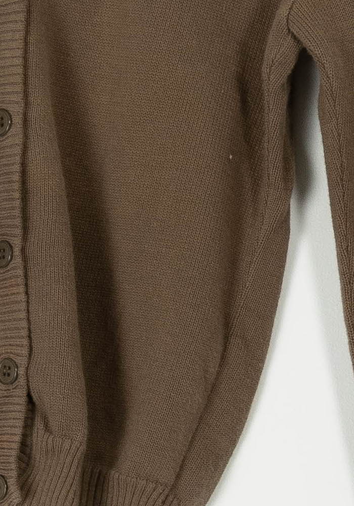 Cardigan Marron - Taille S/36 de la marque Agnès b. | PARAD84719 - Vendu par Paradigme - Image 3