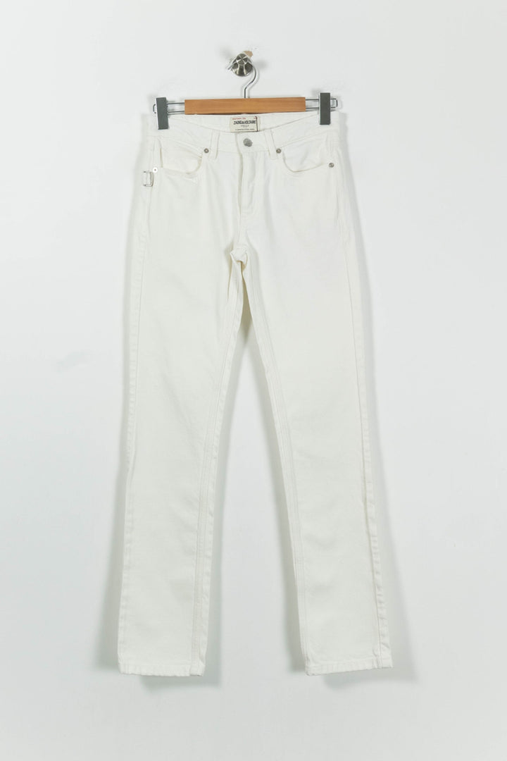 Jean Blanc - Taille XS/34 de la marque Zadig&Voltaire | PARAD84724 - Vendu par Paradigme - Image 2