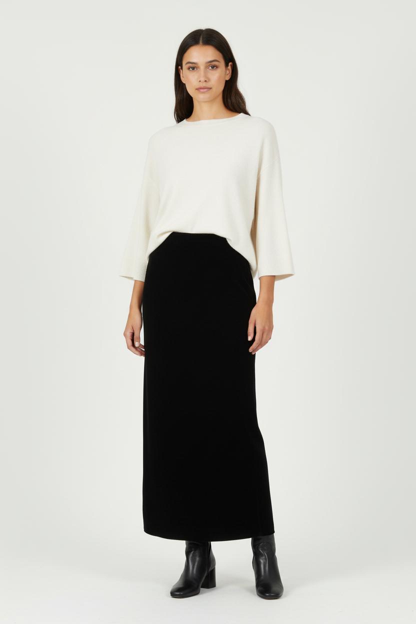 Jupe Longue Noire - Taille XS/34 de la marque The Kooples | PARAD84731 - Vendu par Paradigme - Image 1