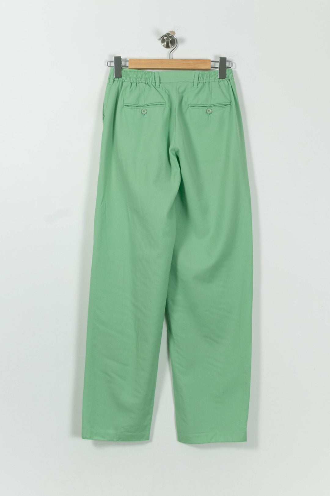 Pantalon Vert - Taille XS/34 de la marque American Vintage | PARAD84733 - Vendu par Paradigme - Image 4