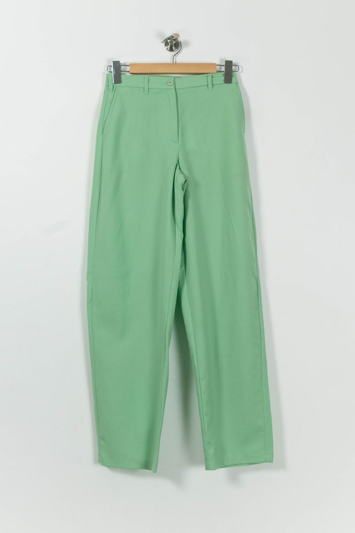 Pantalon Vert - Taille XS/34 de la marque American Vintage | PARAD84733 - Vendu par Paradigme - Image 2