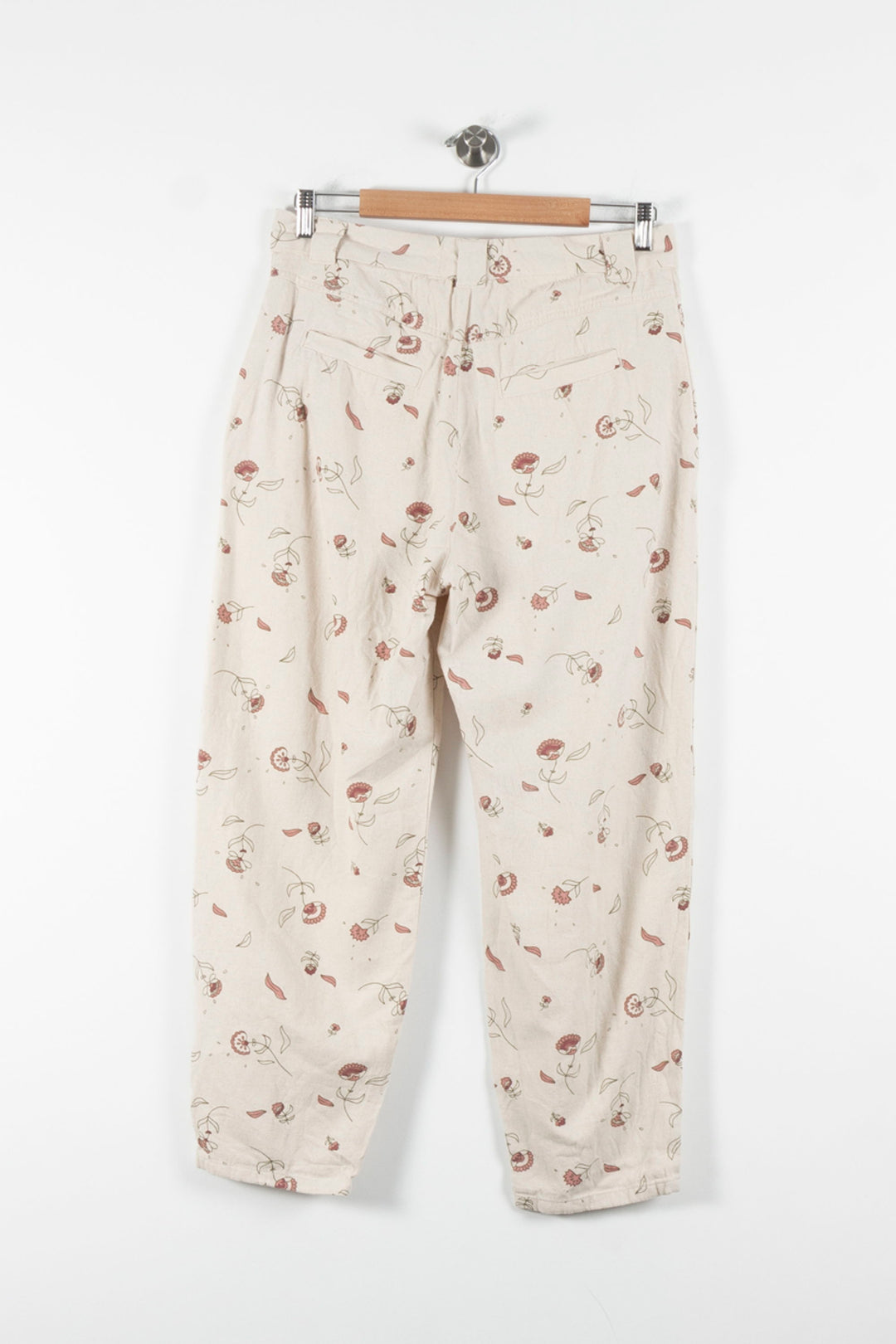 Pantalon Blanc et Rose - Taille L/40 de la marque Des petits hauts | PARAD84734 - Vendu par Paradigme - Image 4