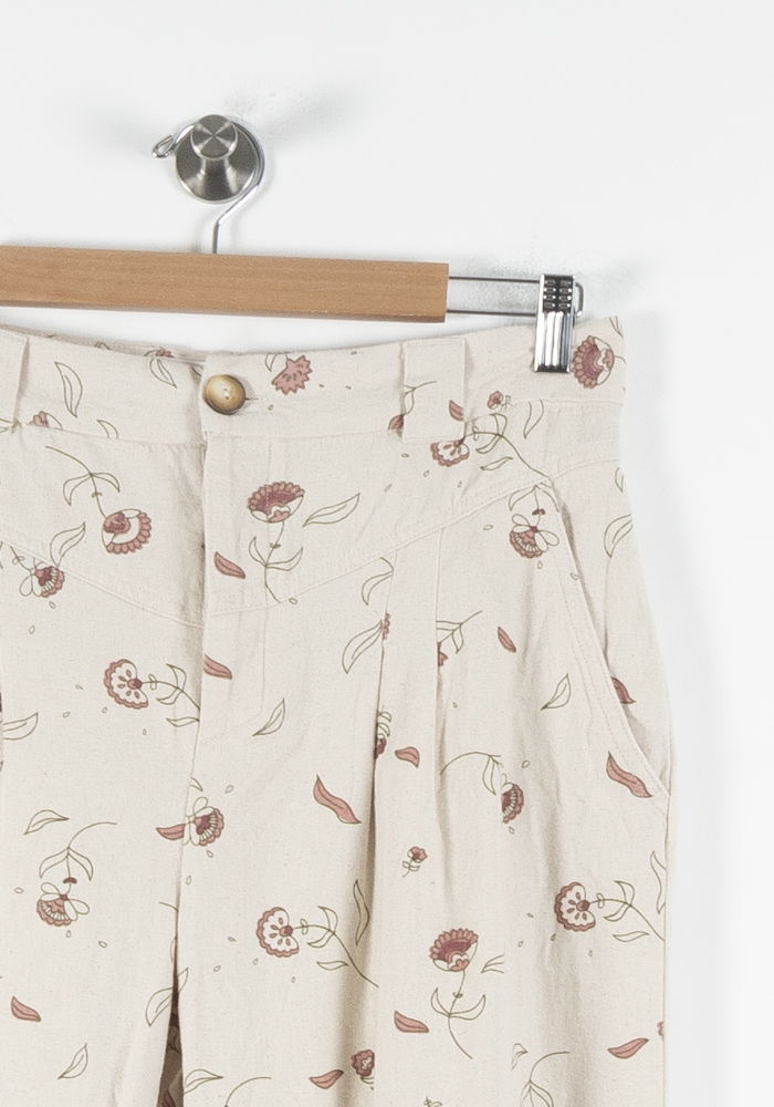 Pantalon Blanc et Rose - Taille L/40 de la marque Des petits hauts | PARAD84734 - Vendu par Paradigme - Image 3