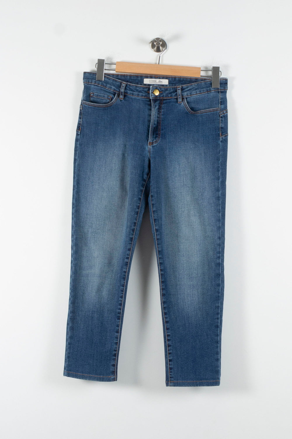 Jean Bleu - Taille L/40 de la marque I.Code | PARAD84748 - Vendu par Paradigme - Image 2